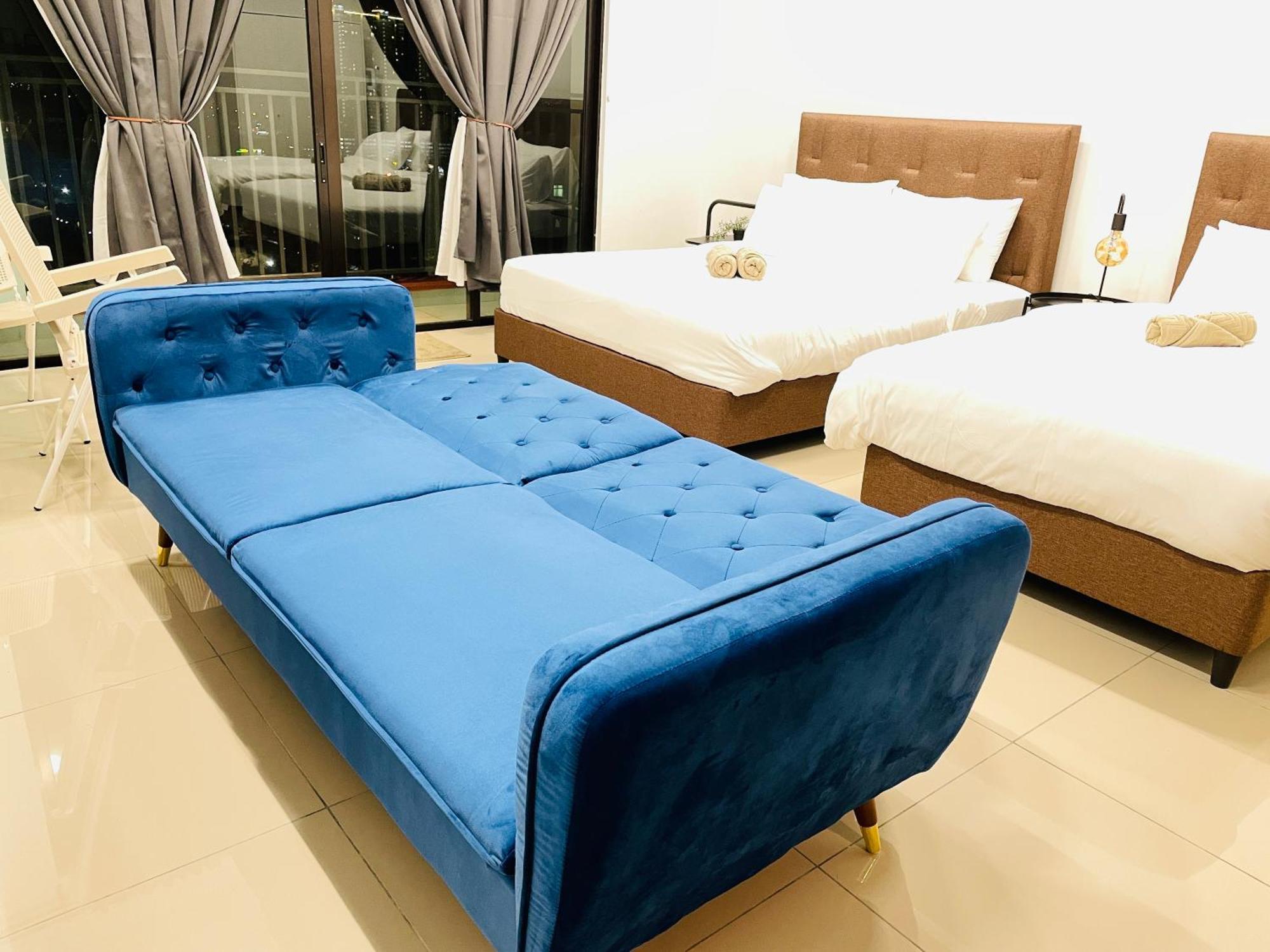 High Floor Studio Austin Regency Mount Austin W Balcony 3 Plus 1Pax 5 Mins Aeon Johor Bahru Bagian luar foto